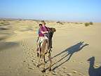 Rajasthan (India) desert.